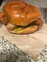 Honey Butter Chicken Tender Sandwich